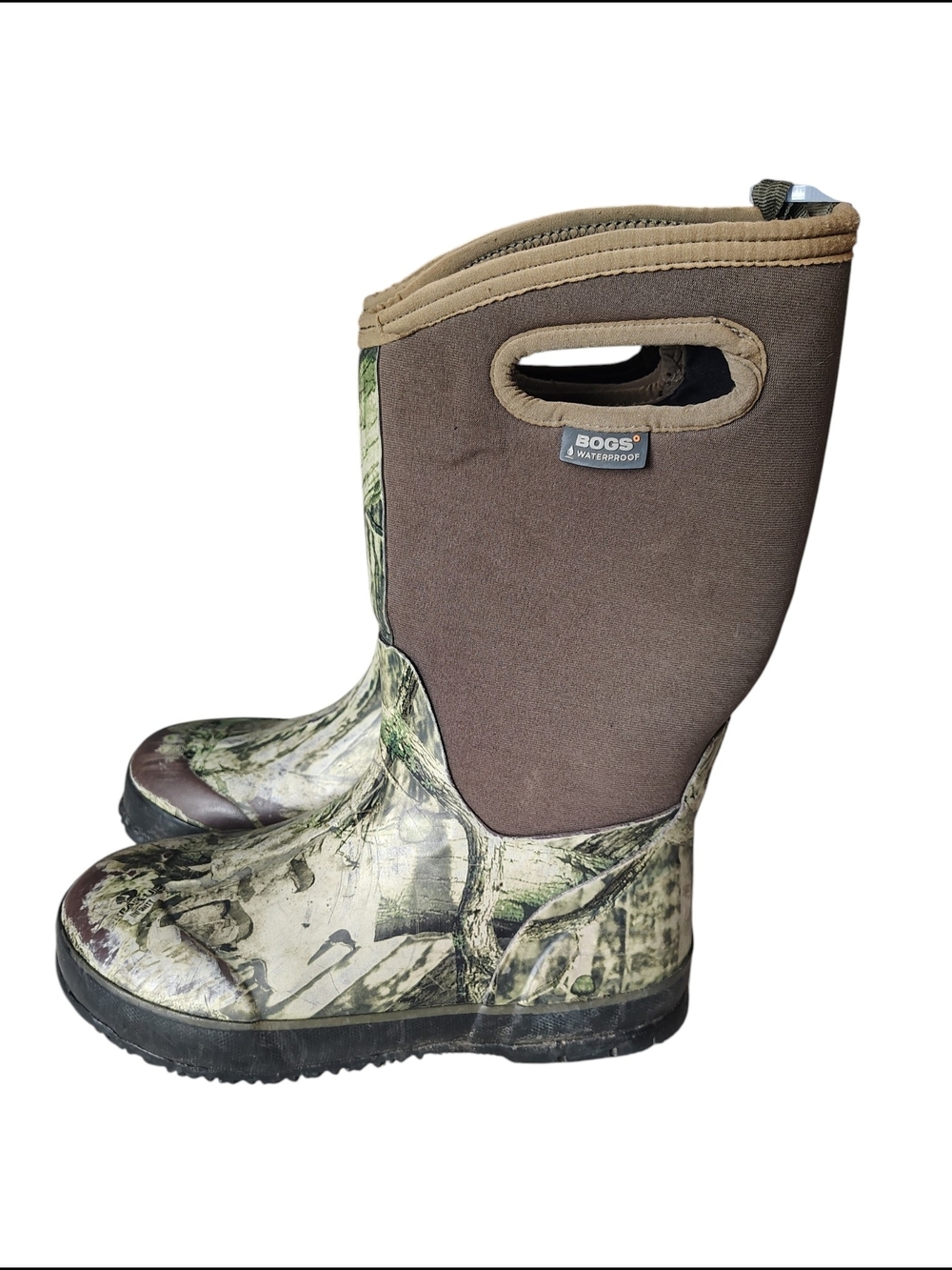 Bogs Kids' Size 5 Mossy Oak Waterproof Boot